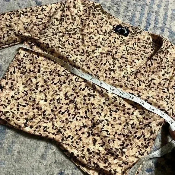 The upside x anthropologie safari saya top size small - Picture 5 of 6